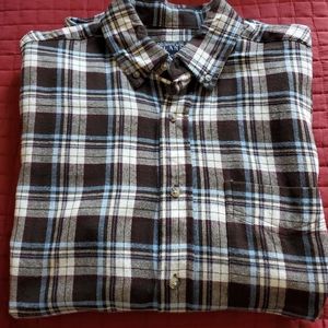 Mens cactus authentic workwear flannel large
